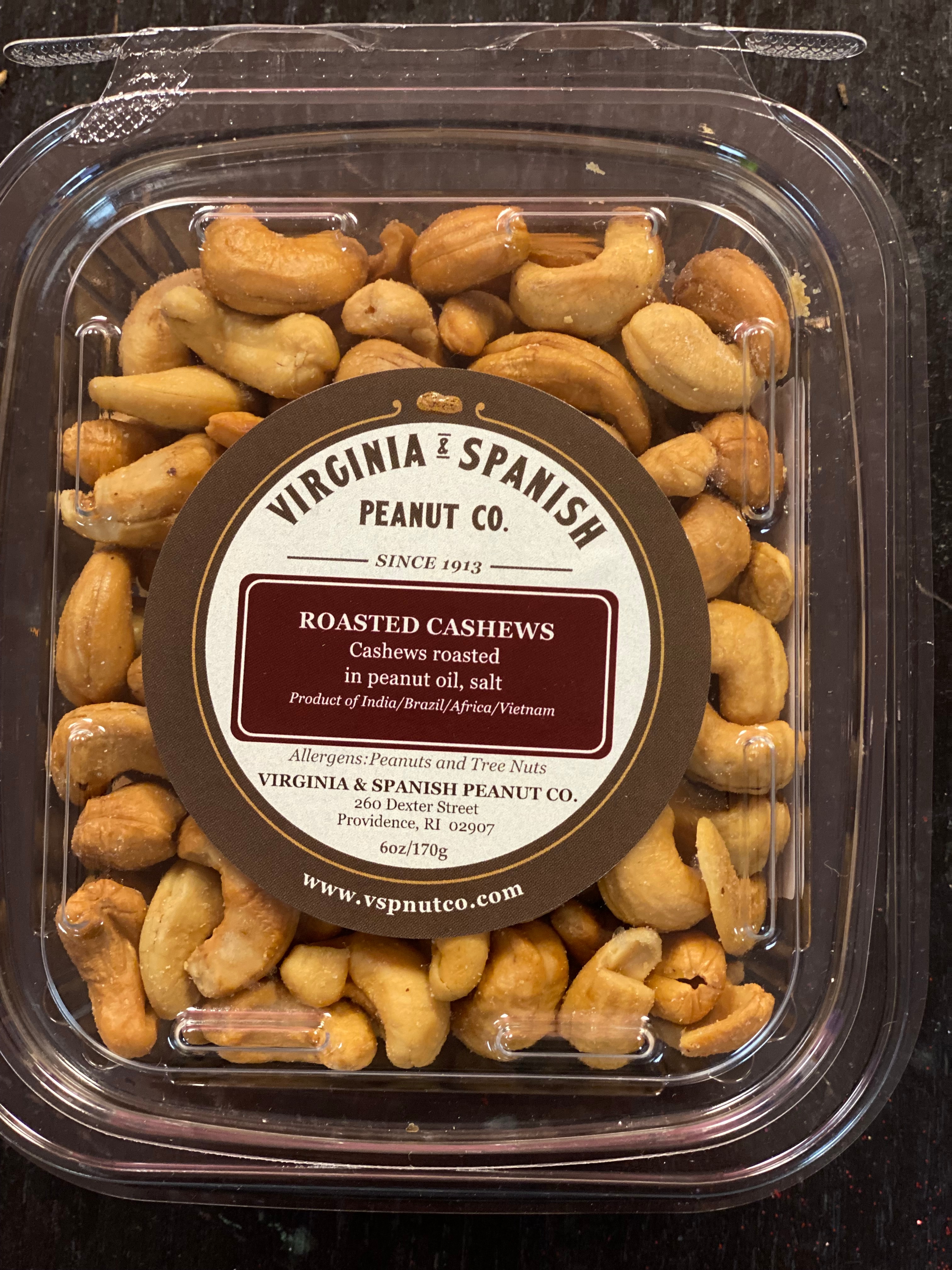 SALTED CASHEWS